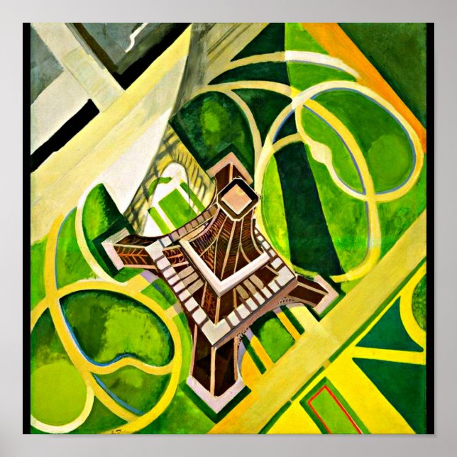 Poster Poster-Classic/Vintage-Robert Delaunay 2 (Devant)