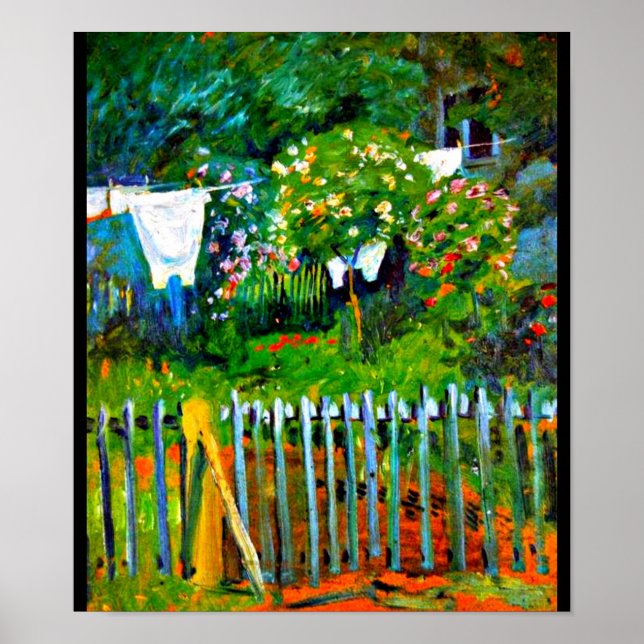 Poster Poster-classique/Vintage-août Macke 119 (Devant)