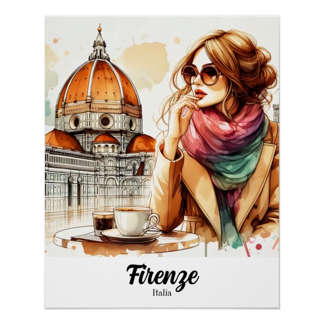 Poster Póster Firenze (Devant)