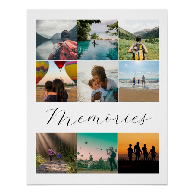 Poster Póster fotografías de viaje  (Devant)