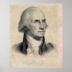 Poster Poster/imprimé George Washington Portrait
