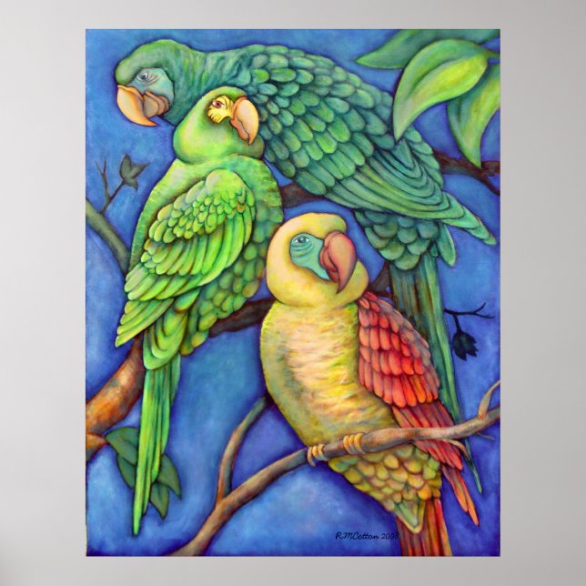 Poster Poster/Imprimer d'inspiration jamaïcaine (Devant)