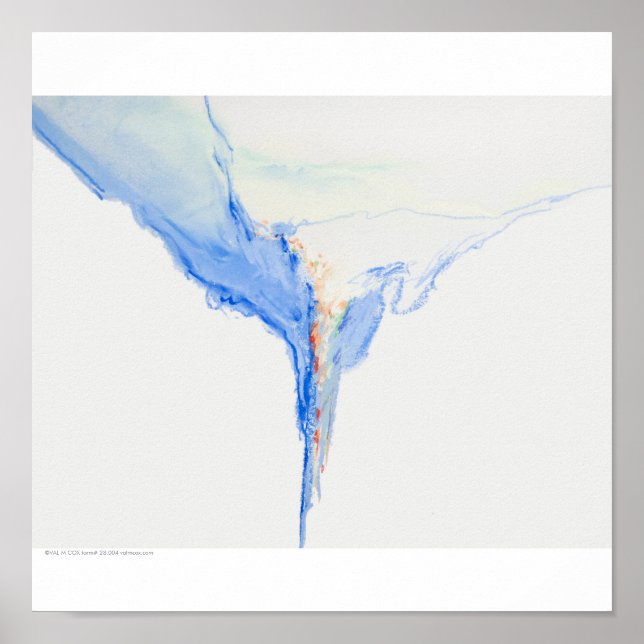 Poster Poster/Imprimer : "Formulaires bleus" (Devant)