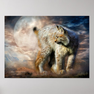 Poster Poster/Imprimer Lynx-Silent Spirit