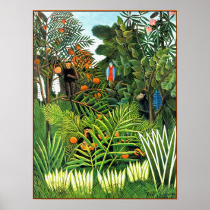 Poster Poster/Imprimer : Paysage exotique (Paysage Exotiq