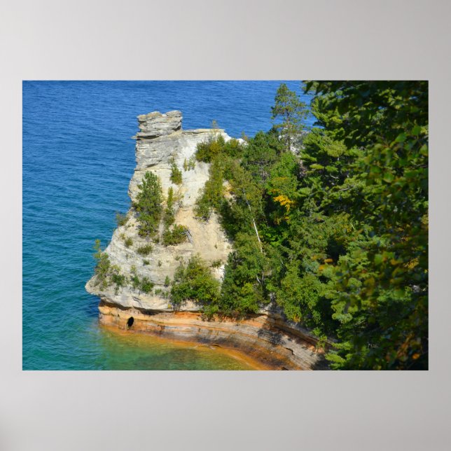 Poster Poster/Miners Castle Upper Peninsula Michigan (Devant)