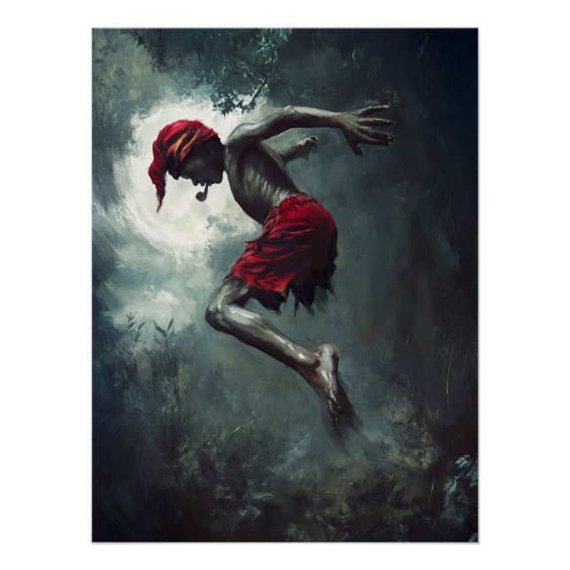 Poster Pôster Saci (Papel Brilhante) (Devant)