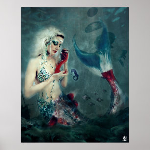 Poster Póster sirenita