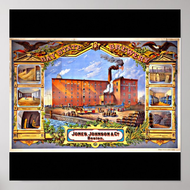 Poster Poster-Vintage Boston Art-22 (Devant)