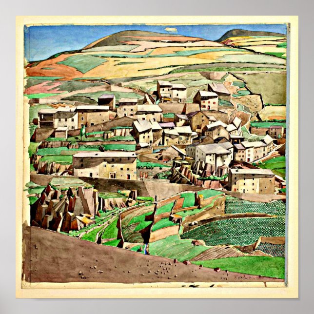 Poster Poster-Vintage-Charles Rennie Mackintosh 25 (Devant)