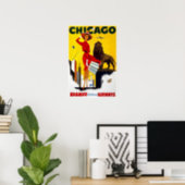 Poster Poster-Vintage Chicago Advertisement (Home Office)