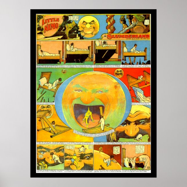 Poster Poster-Vintage Comic-Little Nemo 21 (Devant)