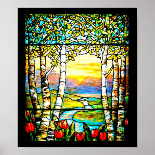 Poster Poster-Vitré-Louis Tiffany 109
