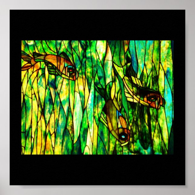 Poster Poster-Vitré-Tiffany 11 (Devant)