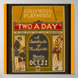 Poster Poster-WPA-Cavalcade de Vaudeville