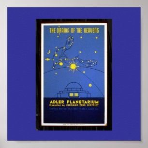 Poster Poster-WPA Chicago-Drama du Heavens-WPA