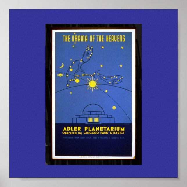 Poster Poster-WPA Chicago-Drama du Heavens-WPA (Devant)