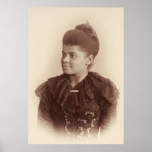 Poster Potrait de Ida B. Wells par Mary Garrity (1893)
