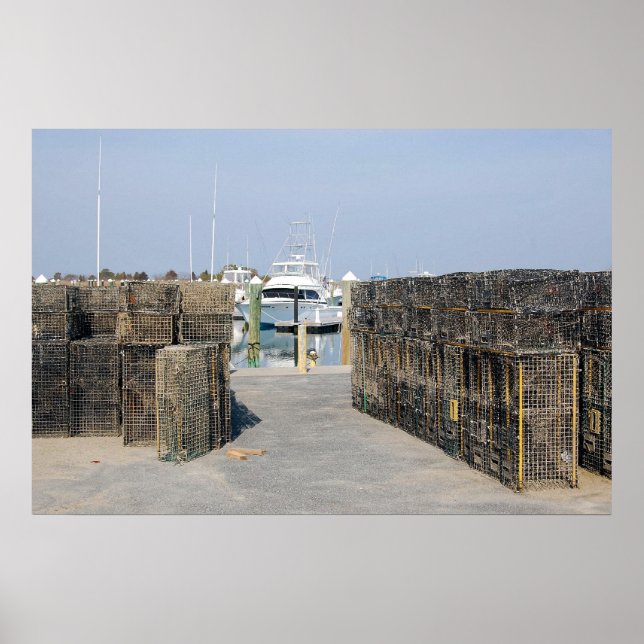 Poster Pots de crabe (Devant)