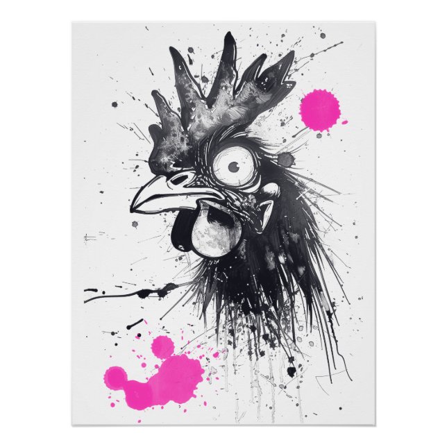 Poster Poulet (Devant)