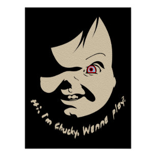 Poster Poupée noire déplaisante que tu veux jouer ? ? ! !