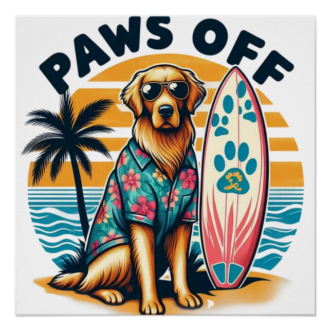 Poster Pour amoureux des chiens uniquement (Devant)