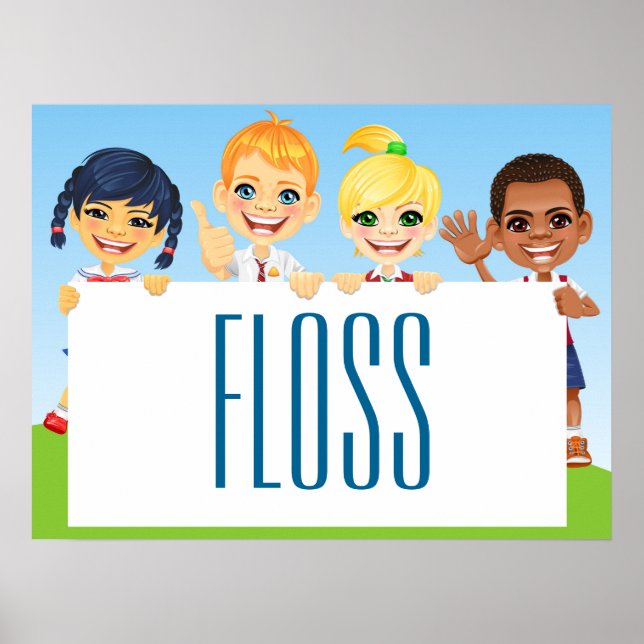 Poster pour dentiste - SRF (Devant)