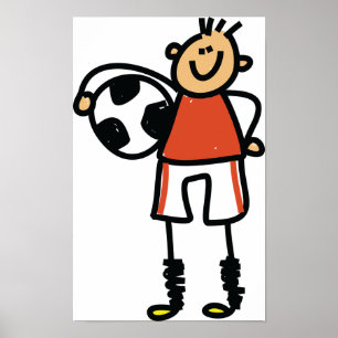 Poster pour enfants de soccer