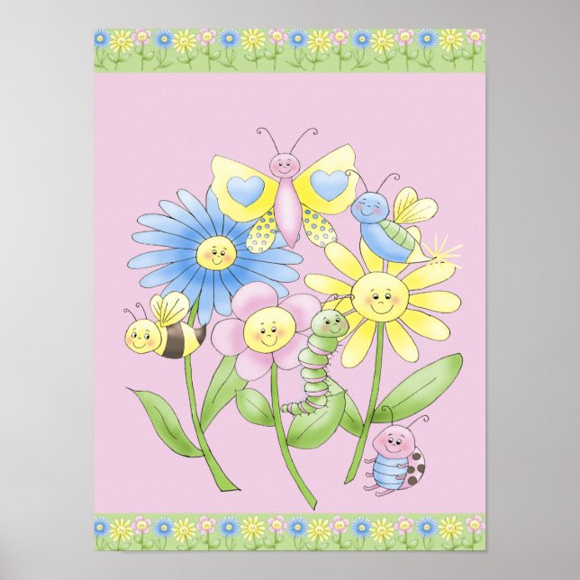 Poster pour enfants FunBugs (Devant)