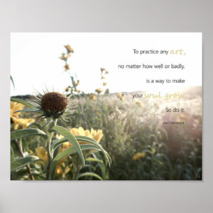 Poster Pour Faire Croître Votre Âme