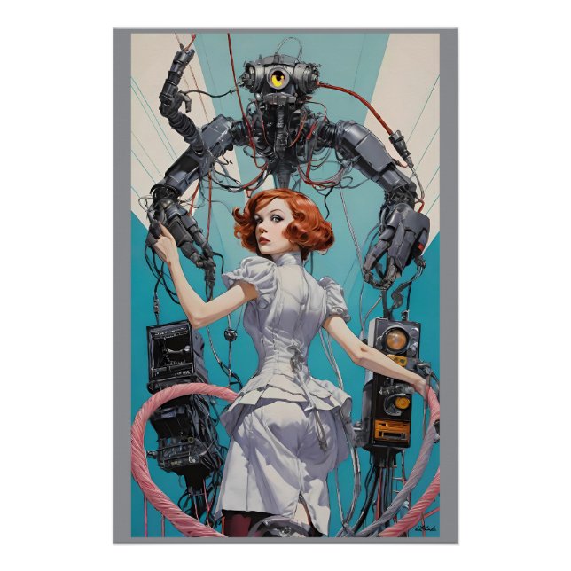 Poster Pour l'amour de la robotique (Devant)