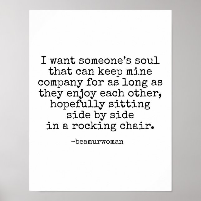 Poster pour le cadre Je veux l'âme de quelqu'un (Devant)