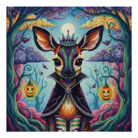 Pourcentage forestier - Halloween lunaire hybride