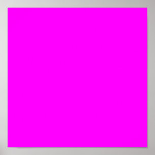 Poster Pourpre rose lumineux