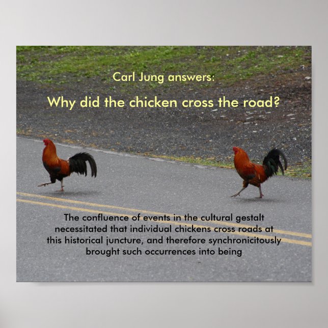 Poster Pourquoi La Croix Du Poulet Est-Elle Passée ? (pet (Devant)