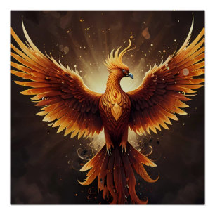 Poster Poussin Phoenix Fierté