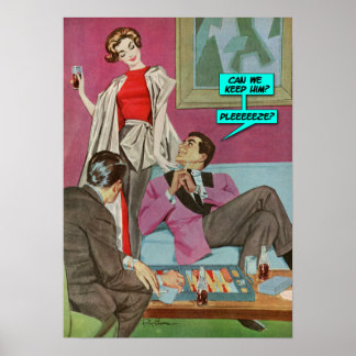 Poster Pouvons-nous le garder ? [affiche drôle]