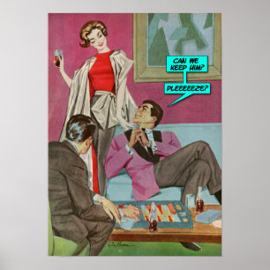 Poster Pouvons-Nous Le Garder ? [poster drôle]