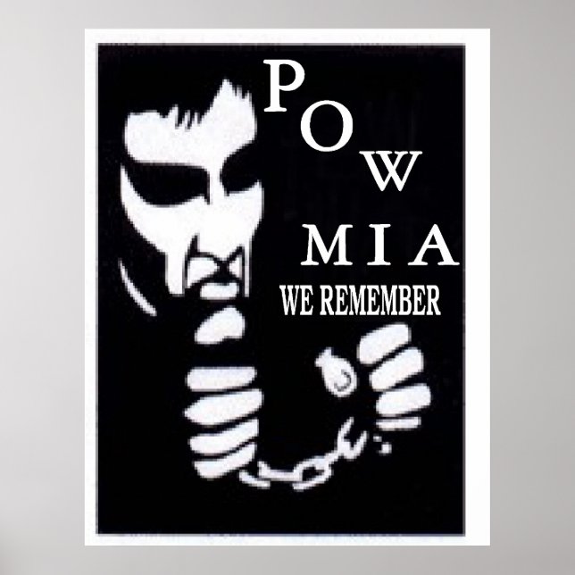 POSTER POW AVEC CHAÎNES (Devant)