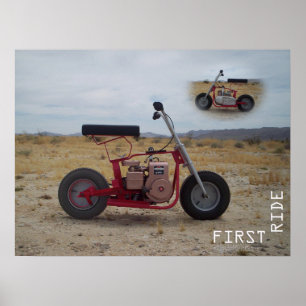Poster Powell Challenge Mini-vélo 1968