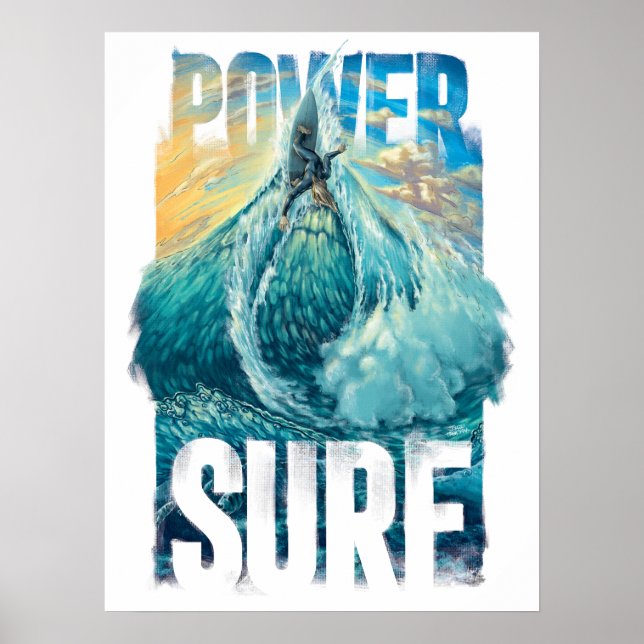 Poster Power Surf (Devant)