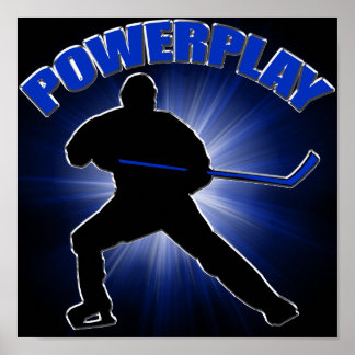 Poster Powerplay Hockey
