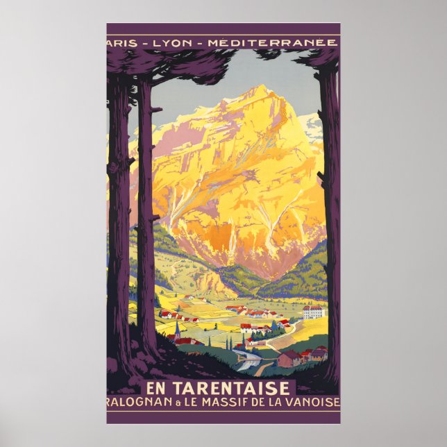 Poster Pralognan de la Vanoise (Devant)