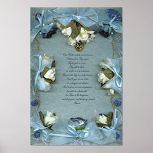 Poster Prayer du seigneur
