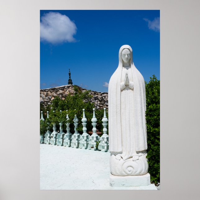 Poster Praying Virgin Mary (Devant)