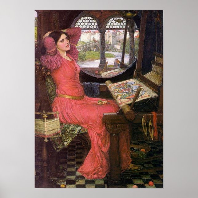Poster Pré-Raphaélite Par John Waterhouse (Devant)