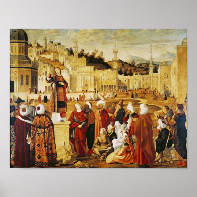 Poster Prêcher St. Stephen (Devant)