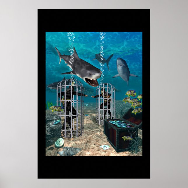 Poster Predateurs réseau (Devant)