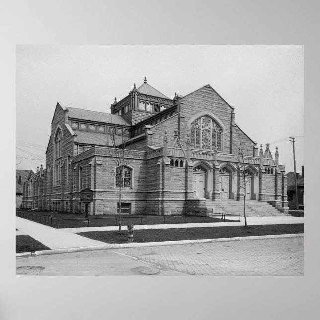 Poster Première église presbytérienne (Devant)