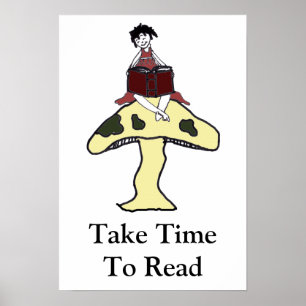 Poster Prendre le temps de lire